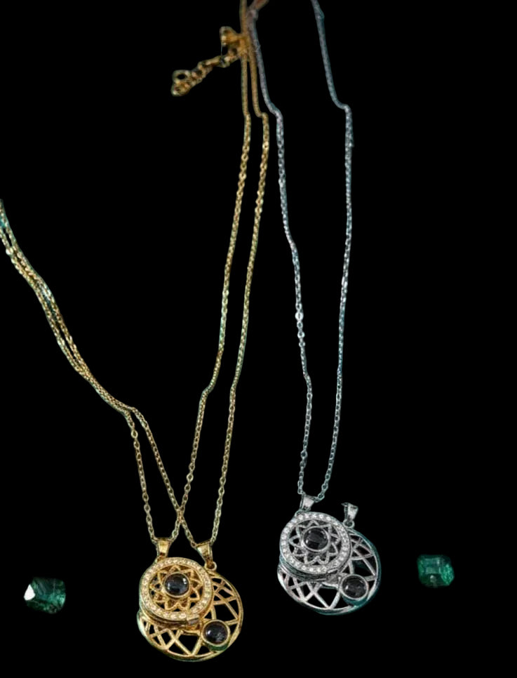 Stainless Steel Double Chain Pandant/Lense