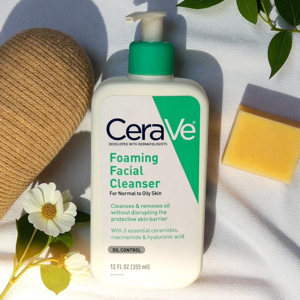 CeraVe Foaming Facial Cleanser 355ml Big Size