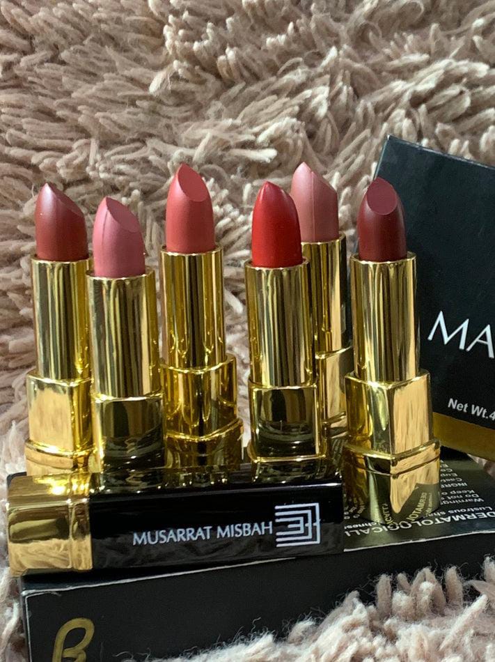 Musarrat Misbah Matte Luxe Lipsticks