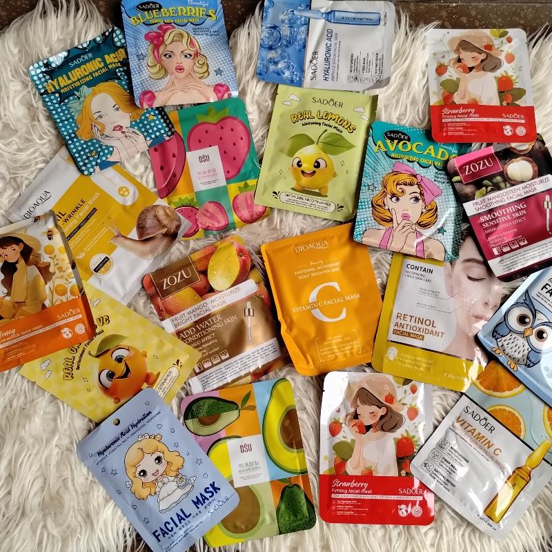Face Sheet Masks Deal of 10 (Mix)