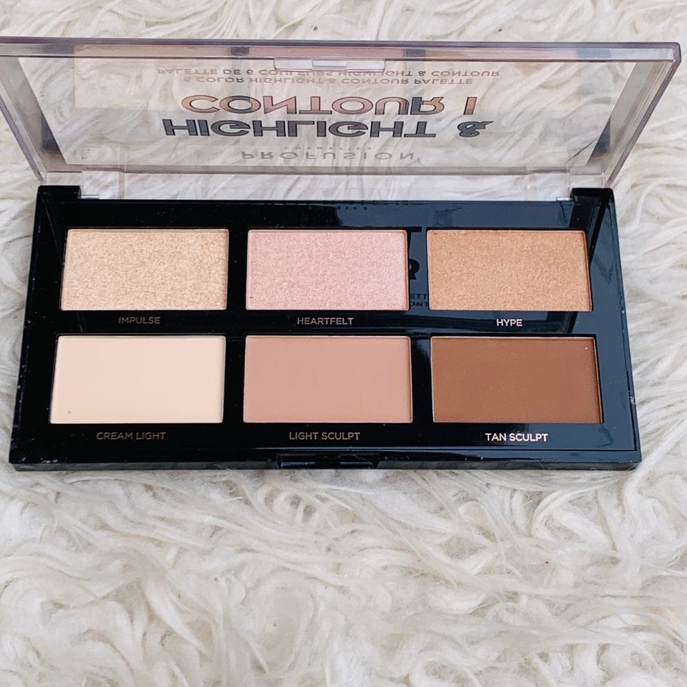 Profusion Cosmetics Highlight & Contour 6 Color Palette