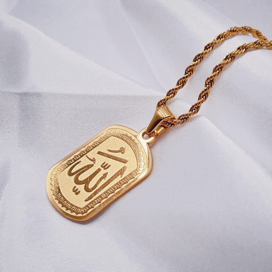 Stainless Steel Allah Pandant