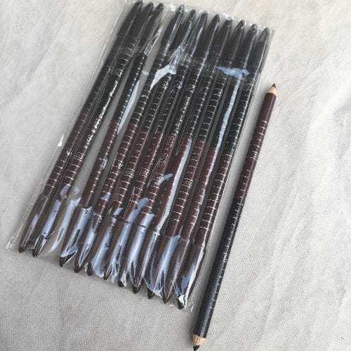 Kiss Eyebrow Pencil 2in1 --One side Black --One side Brown