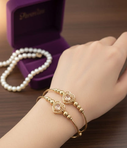 China Gold Bangles Adjustable Size