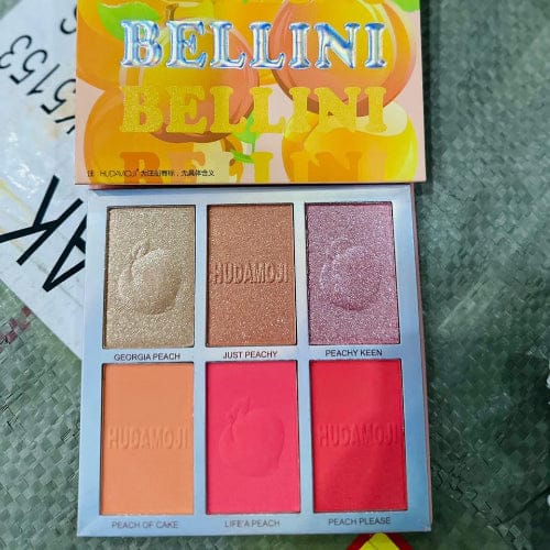 HudaMoji Bellini Blush+Highlighter