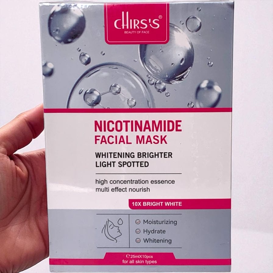 Chirs's Face Sheet Mask  Box of 10 Masks