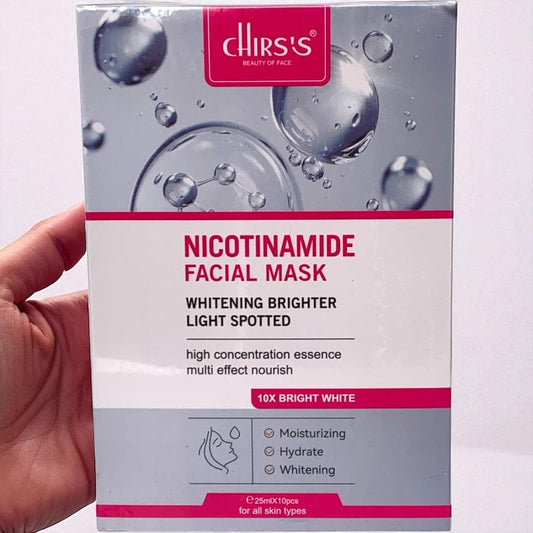 Chirs's Face Sheet Mask  Box of 10 Masks