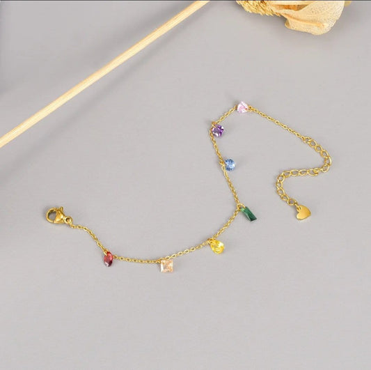 Stainless Steel Multi Bracelet/Anklet