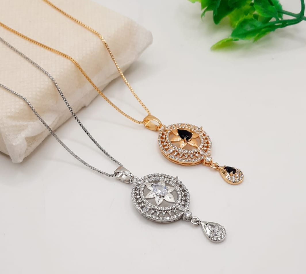 China Gold Zircon Pendants A.D