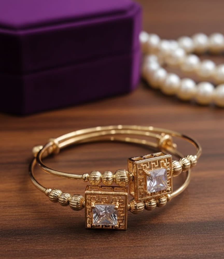 China Gold Bangles Adjustable Size