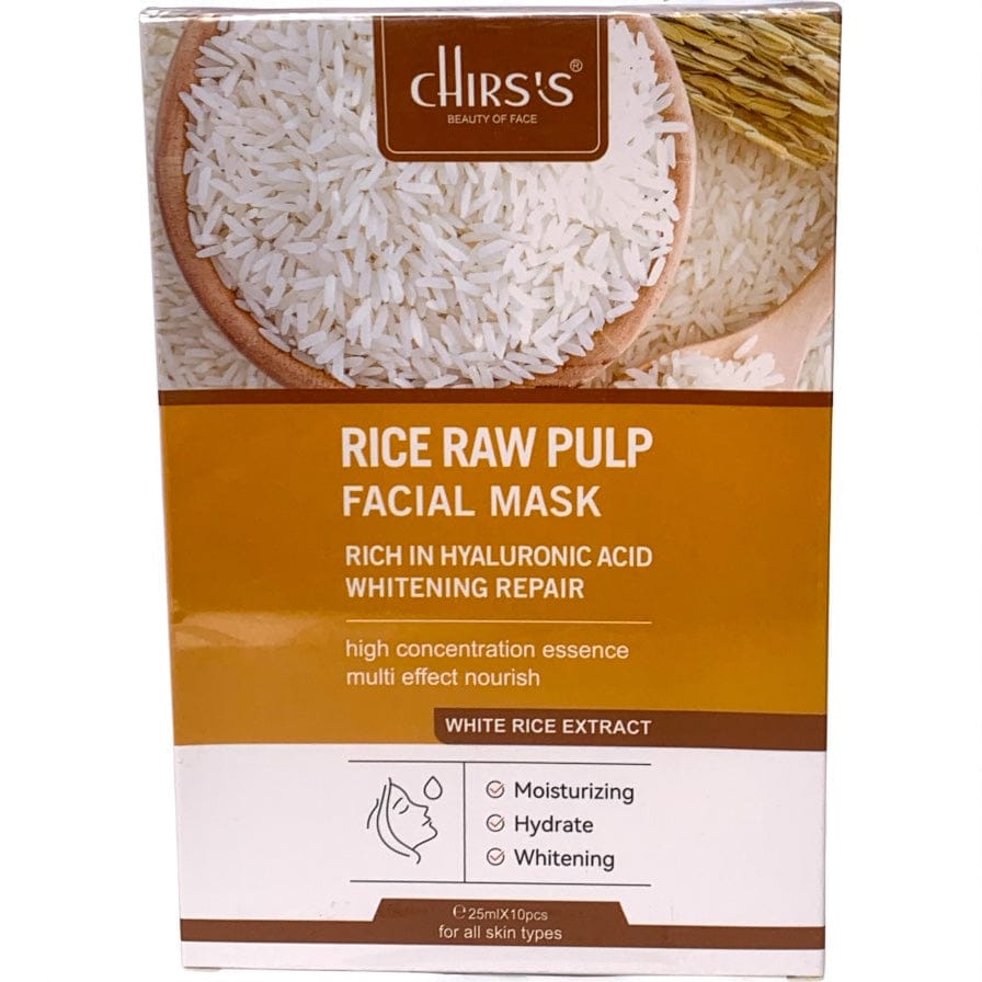 Chirs's Face Sheet Mask  Box of 10 Masks